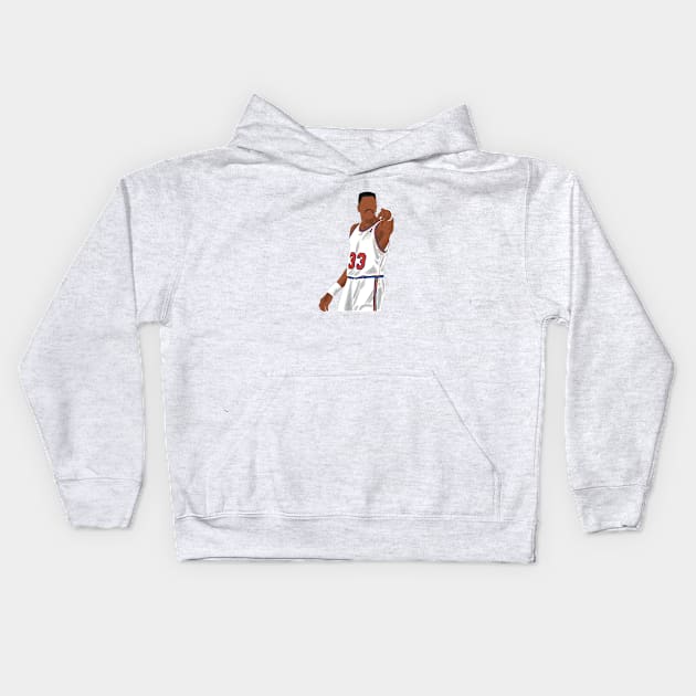 patrick ewing Kids Hoodie by SickSticksCo